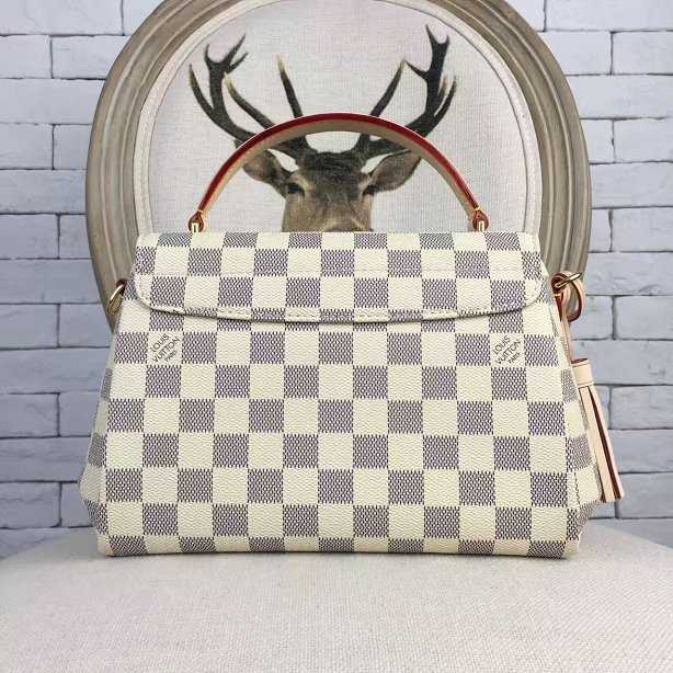 2017 Louis Vuitton Outlet Damier Azur Canvas Croisette N41581 bag