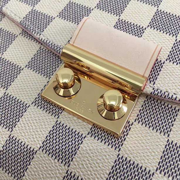 2017 Louis Vuitton Outlet Damier Azur Canvas Croisette N41581 bag