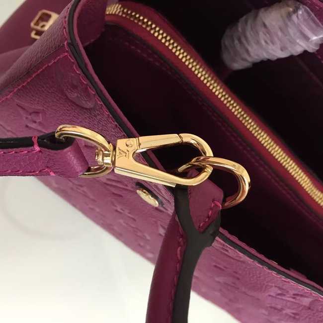 Louis Vuitton Outlet Monogram Empreinte Montaigne MM 41060 purple