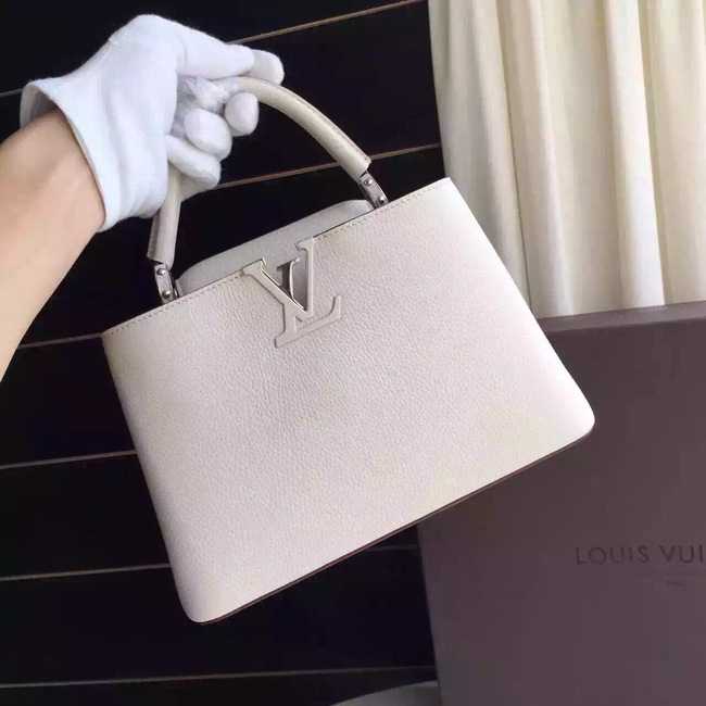 Louis Vuitton Outlet Capucines BB Tote Bag 94754 Beige