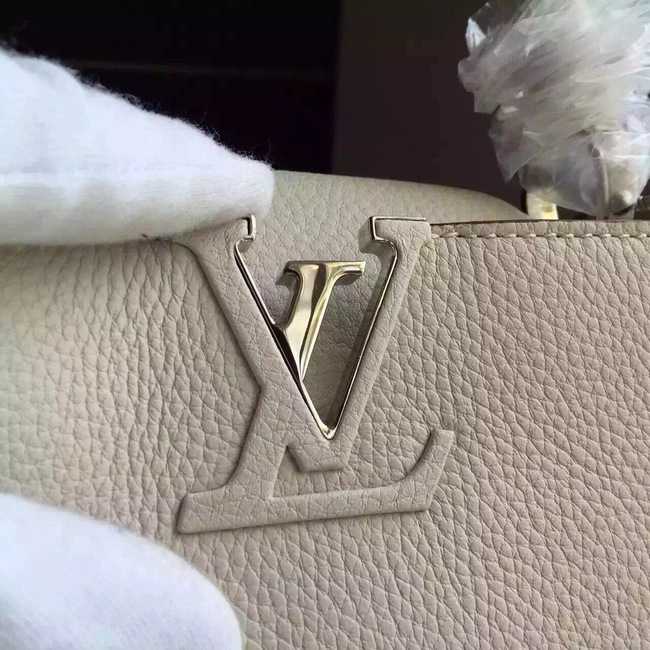 Louis Vuitton Outlet Capucines BB Tote Bag 94754 Beige