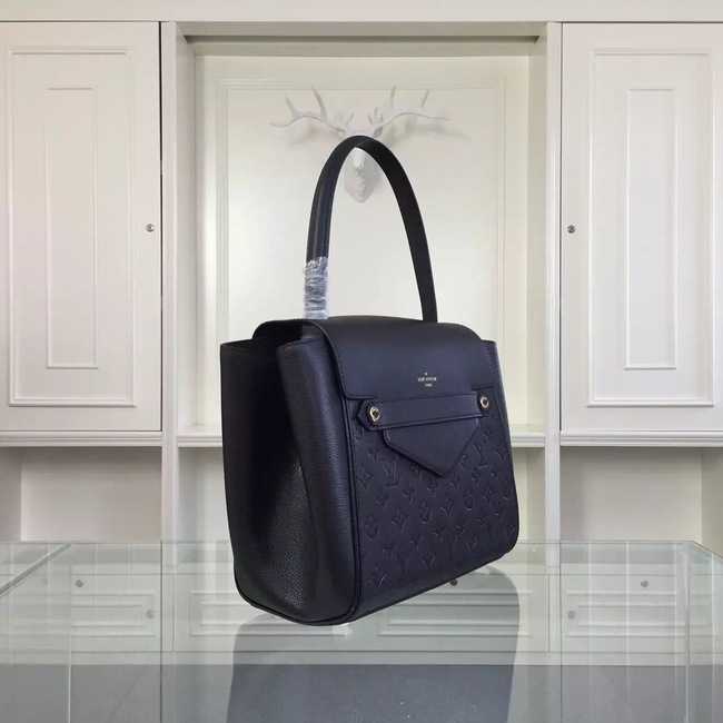 Louis Vuitton Outlet original leather embossing tote bag 50438 black