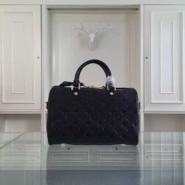 Louis Vuitton Outlet Monogram Empreinte 30CM Tote Bag M91330 Black