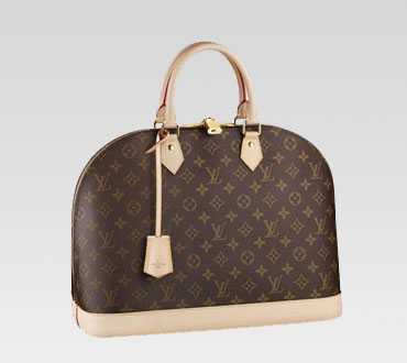 Louis Vuitton Outlet handbag monogram canvas alma mm m53150