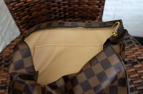 Louis Vuitton Outlet Damier Canvas Clutch Bag M47542 Coffee