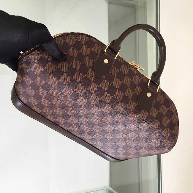 Louis Vuitton Outlet Damier Ebene Canvas ALMA MM Bag M41247