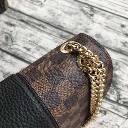 Louis Vuitton Outlet Original Damier Ebene Canvas WIGHT N64419 black