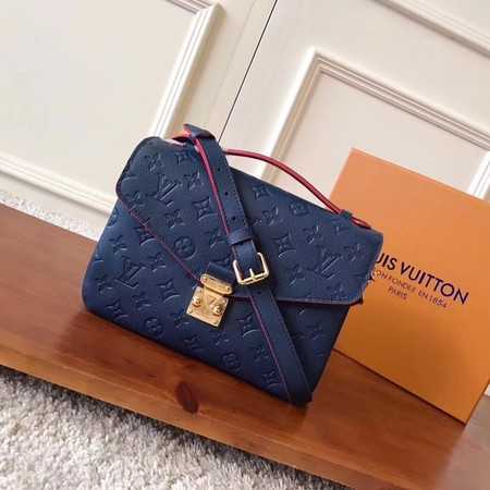 Louis Vuitton Outlet original Monogram Empreinte Tote Bag M41486 Blue