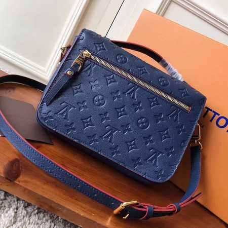 Louis Vuitton Outlet original Monogram Empreinte Tote Bag M41486 Blue