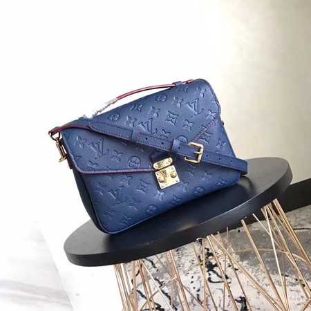 Louis Vuitton Outlet original Monogram Empreinte Tote Bag M41486 Blue