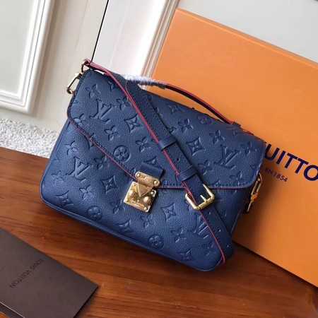 Louis Vuitton Outlet original Monogram Empreinte Tote Bag M41486 Blue