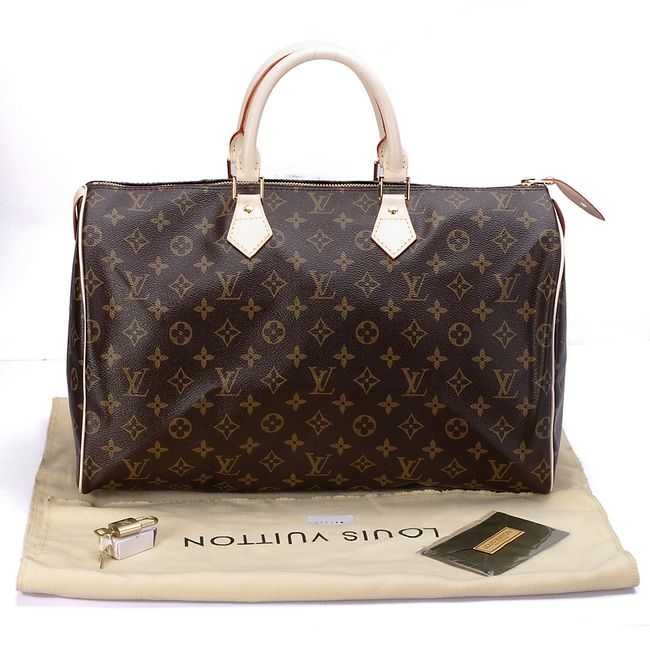 Louis Vuitton Outlet monogram canvas speedy 40 m41522