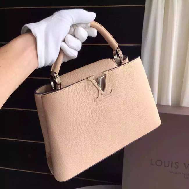 Louis Vuitton Outlet Capucines BB Tote Bag 94754 Apricot