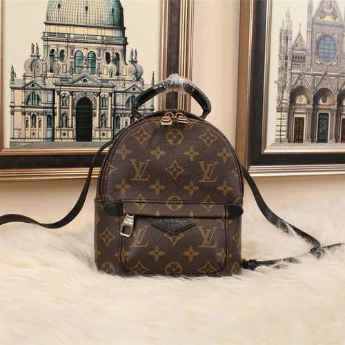 Louis Vuitton Outlet Monogram Canvas Backpack M40019 Brown