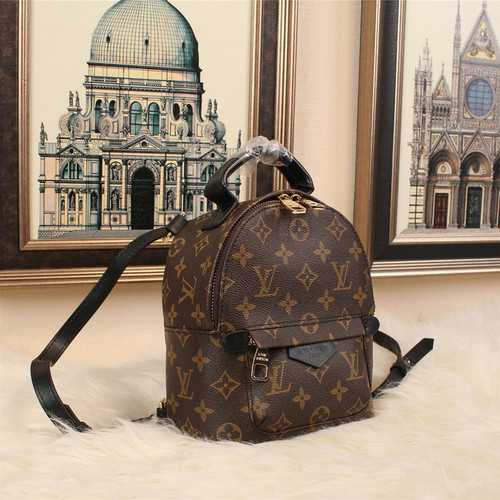 Louis Vuitton Outlet Monogram Canvas Backpack M40019 Brown