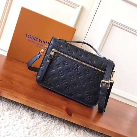 Louis Vuitton Outlet original Monogram Empreinte Tote Bag M41486 black