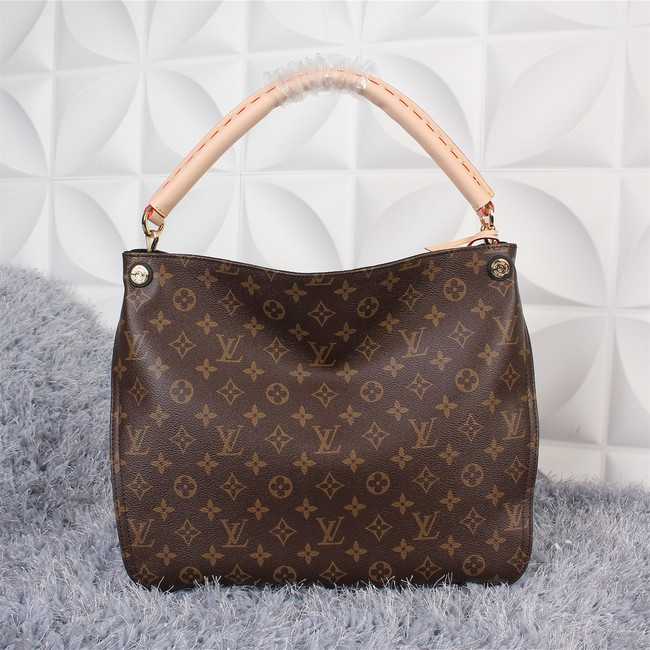 Louis Vuitton Outlet Monogram Canvas Cata Bag 41620 Black