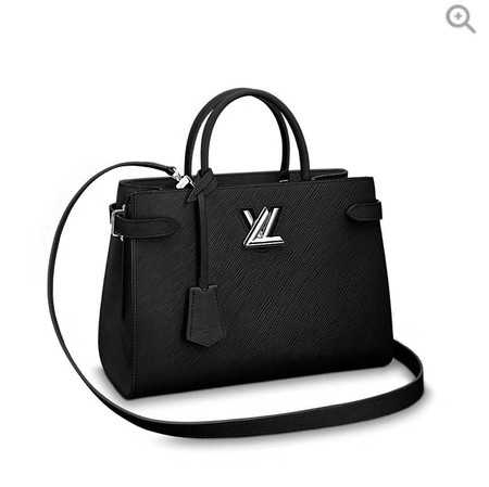 Louis Vuitton Outlet original Epi Leather Montaigne Tote Bag MM 54810 black