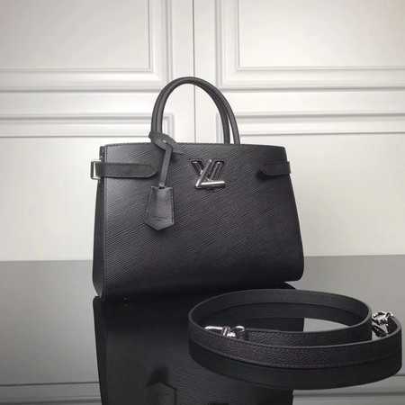 Louis Vuitton Outlet original Epi Leather Montaigne Tote Bag MM 54810 black