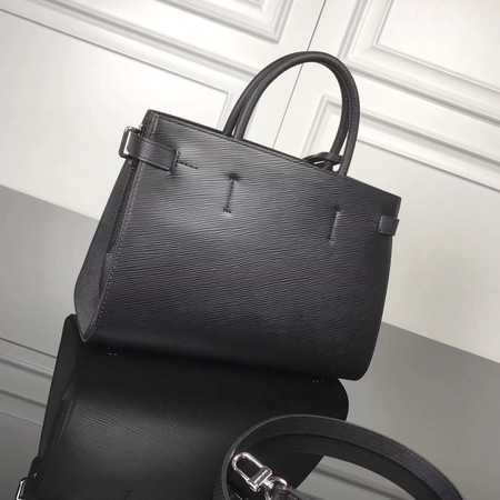 Louis Vuitton Outlet original Epi Leather Montaigne Tote Bag MM 54810 black