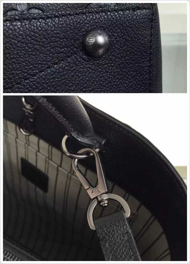 Louis Vuitton Outlet Monogram Empreinte Montaigne GM 41059 black