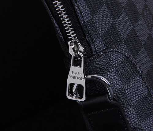 Louis Vuitton Outlet monogram canvas tote bag 41612 black