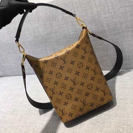 Louis Vuitton Outlet monogram canvas Original leather 51177 black