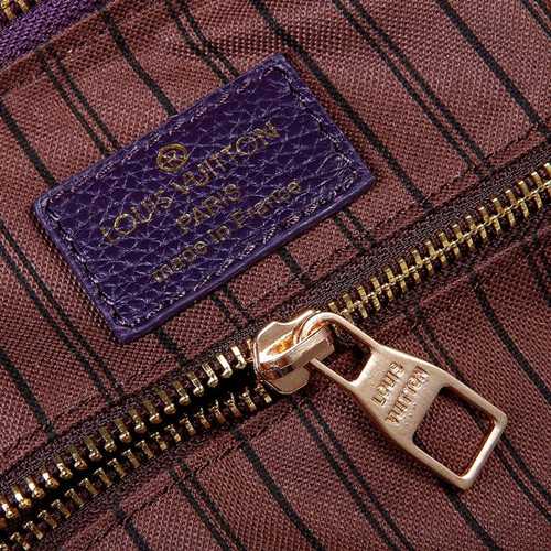 Louis Vuitton Outlet monogram empreinte speedy bandouliere 25 handbag M40765 purple