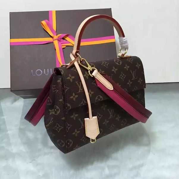 2016 Louis Vuitton Outlet monogram canvas cluny bb m42738