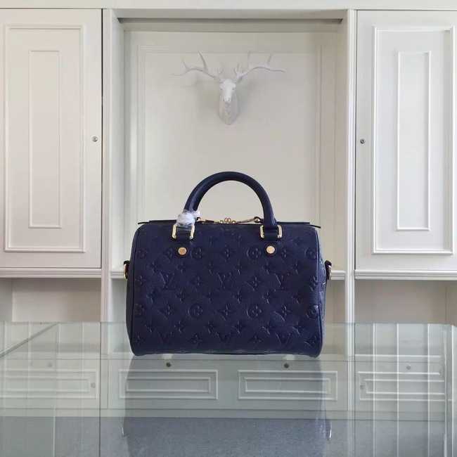 Louis Vuitton Outlet Monogram Empreinte 25CM Tote Bag M91337 Royal Blue