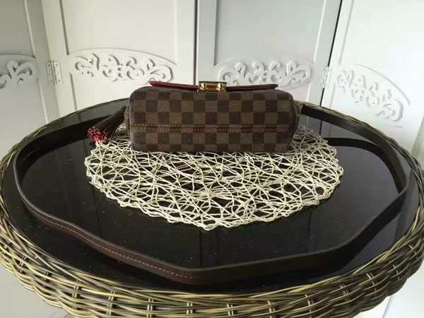 2017 Louis Vuitton Outlet Damier Canvas Ebene Croisette N41581