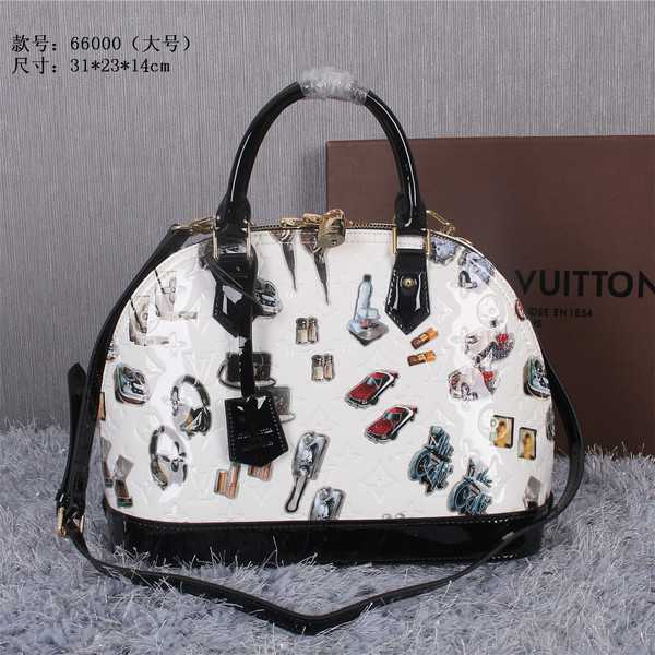 Louis Vuitton Outlet Monogram Vernis Stickers Alma PM M66000