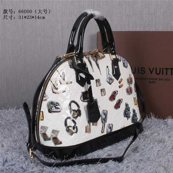 Louis Vuitton Outlet Monogram Vernis Stickers Alma PM M66000