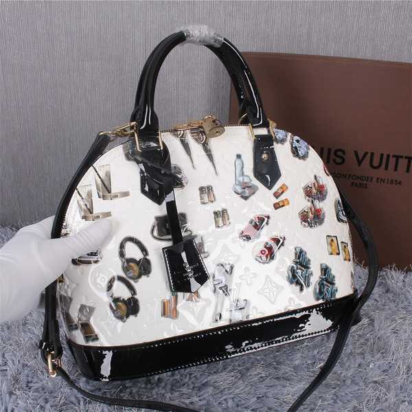 Louis Vuitton Outlet Monogram Vernis Stickers Alma PM M66000