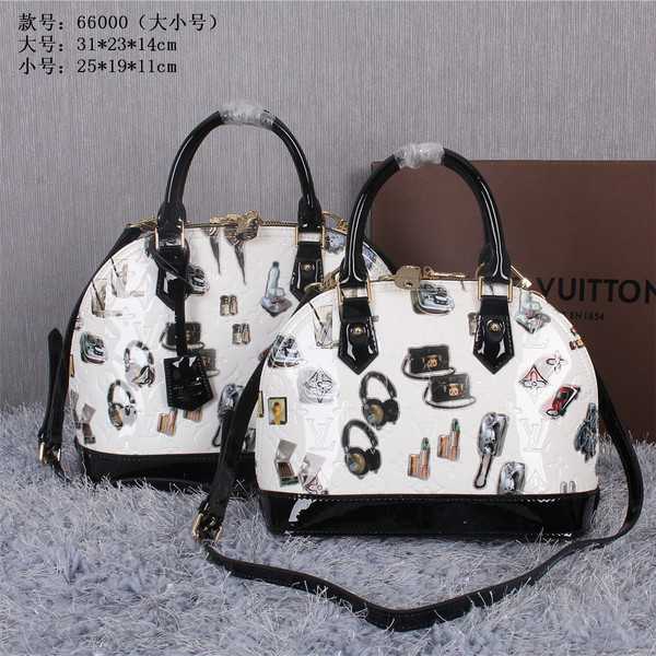 Louis Vuitton Outlet Monogram Vernis Stickers Alma PM M66000