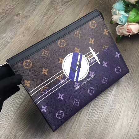 Louis Vuitton Outlet Monogram Canvas M61692 blue