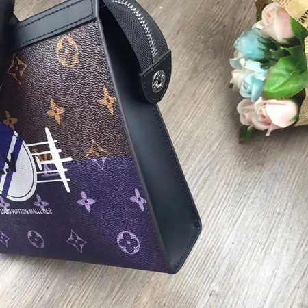 Louis Vuitton Outlet Monogram Canvas M61692 blue