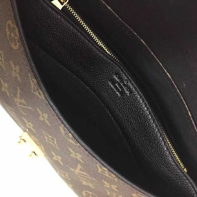 Louis Vuitton Outlet Monogram Canvas Pallas Chain 41246 Black