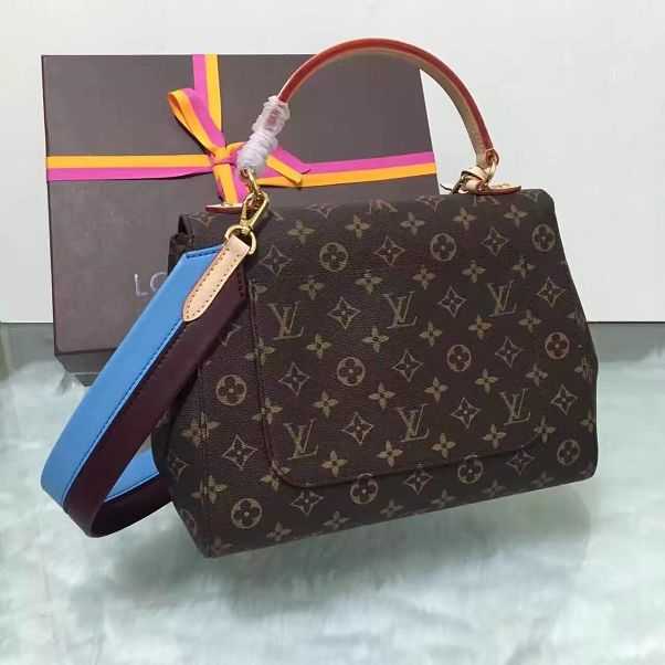 2016 Louis Vuitton Outlet monogram canvas cluny mm m42735