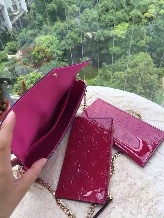 Louis Vuitton Outlet Monogram Vernis Mini Bag 61293 Red