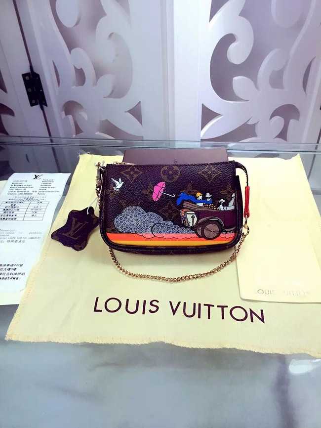 Louis Vuitton Outlet Monogram Canvas Clutch M41655