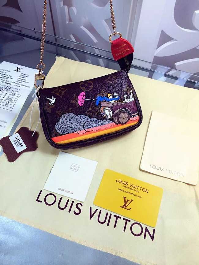 Louis Vuitton Outlet Monogram Canvas Clutch M41655