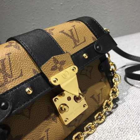 Louis Vuitton Outlet original Monogram Canvas Lipstick bag 44186 yellow