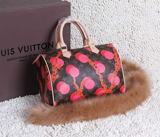 Louis Vuitton Outlet Monogram Canvas SPEEDY 30 RAMAGES 41527 Rose