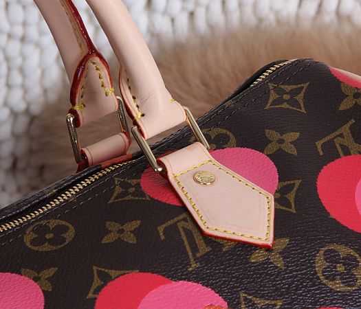 Louis Vuitton Outlet Monogram Canvas SPEEDY 30 RAMAGES 41527 Rose