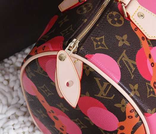 Louis Vuitton Outlet Monogram Canvas SPEEDY 30 RAMAGES 41527 Rose