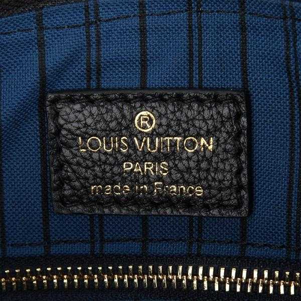 Louis Vuitton Outlet monogram empreinte speedy bandouliere 25 M40762 black