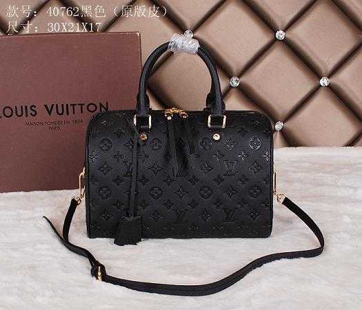 2014 Louis Vuitton Outlet original leather 40762 black