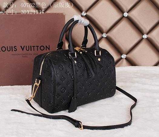 2014 Louis Vuitton Outlet original leather 40762 black