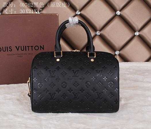 2014 Louis Vuitton Outlet original leather 40762 black